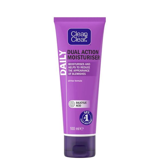 Clean & Clear Dual Action Moisturiser 100ml on Productcaster.