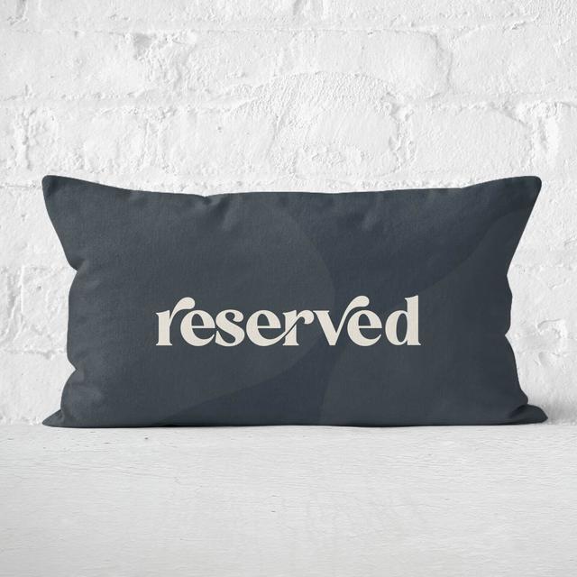 Hermione Chantal Navy Reserved Rectangular Cushion - 30x50cm - Soft Touch on Productcaster.