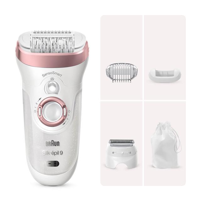 Braun Silk-épil 9-720 Epilator, Rose Gold White on Productcaster.