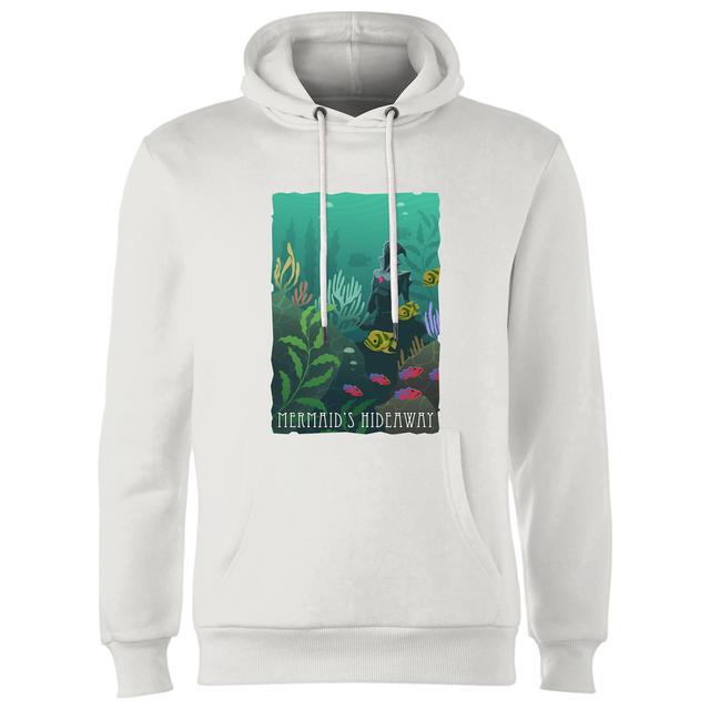 Rare Mermaids Hideaway Hoodie - White - M - Weiß on Productcaster.