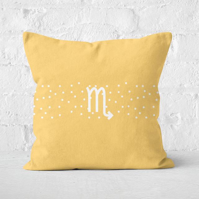 Pastel Scorpio Square Cushion - 60x60cm - Soft Touch on Productcaster.