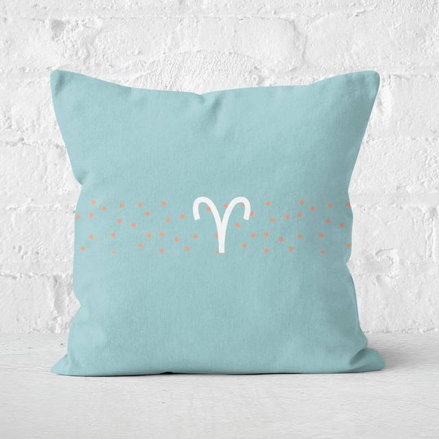 Pastel Aries Square Cushion - 50x50cm - Soft Touch on Productcaster.