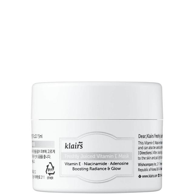 Dear, Klairs Freshly Juiced Vitamin E Mask 15ml on Productcaster.