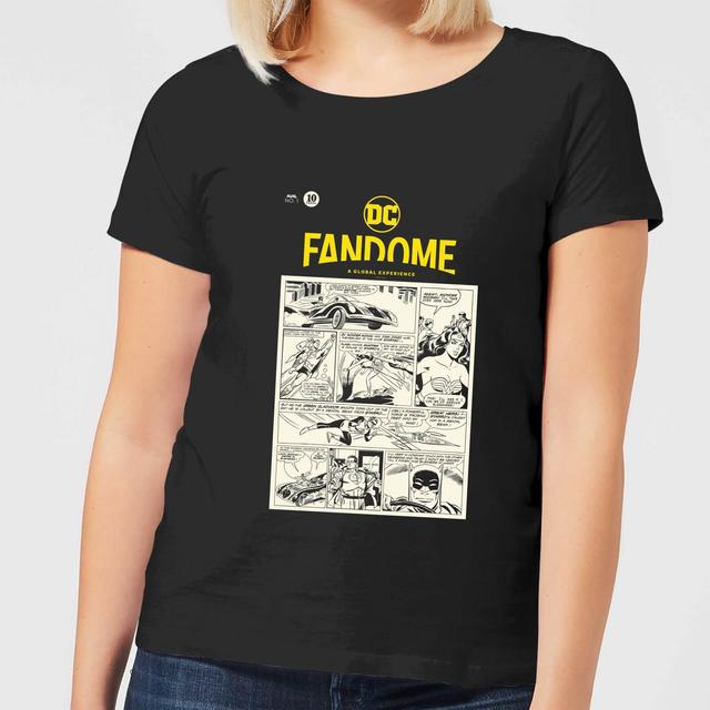 Camiseta para mujer DC Fandome - Negro - S on Productcaster.