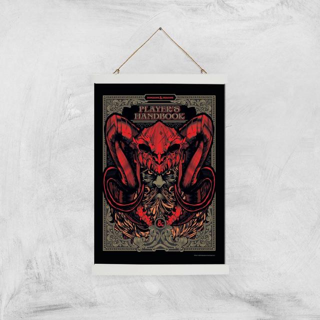 Donjons & Dragons Players Handbook Giclee Art Print - A3 - White Hanger on Productcaster.