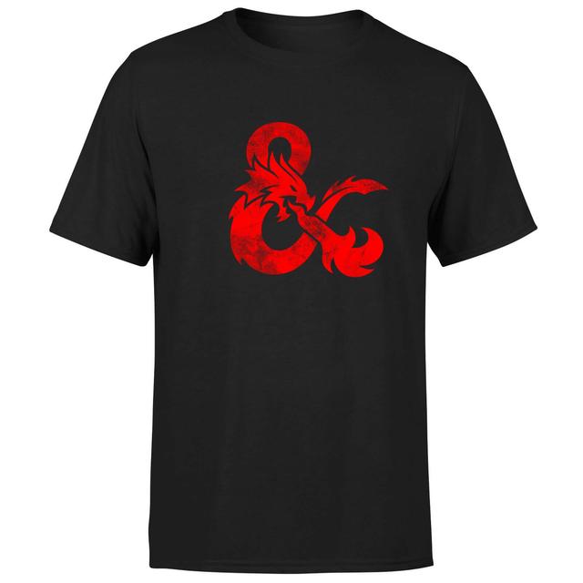 Dungeons & Dragons D&D Ampersand Herren T-Shirt - Schwarz - L on Productcaster.