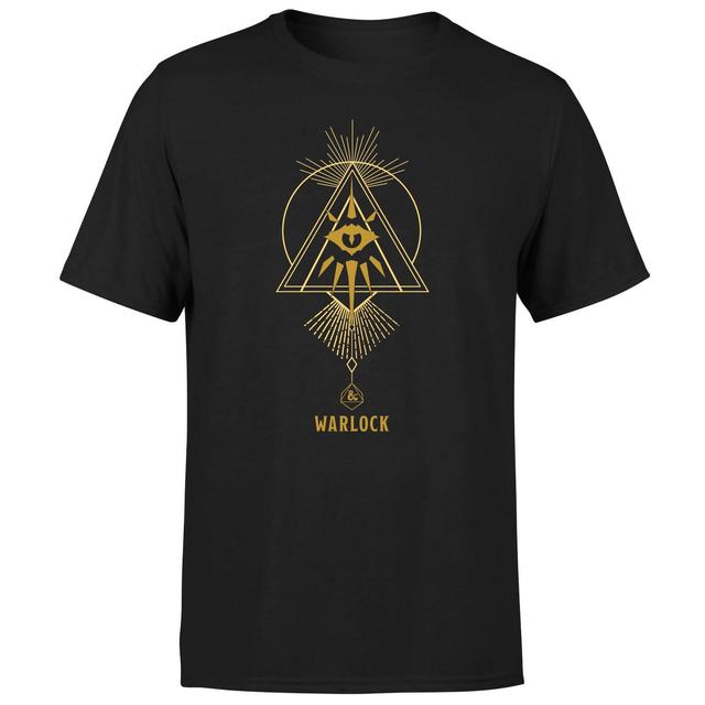 Donjons & Dragons Warlock homme t-shirt - noir - S on Productcaster.