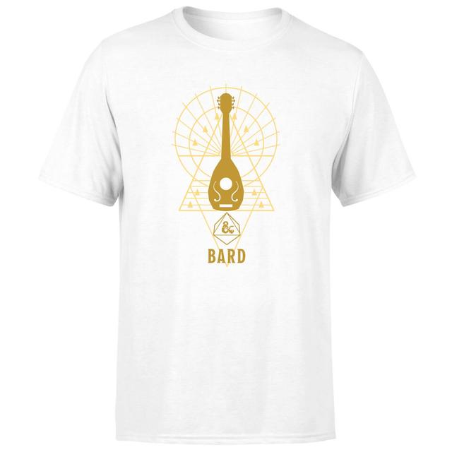 Dungeons & Dragons Bard Men's T-Shirt - Wit - S on Productcaster.