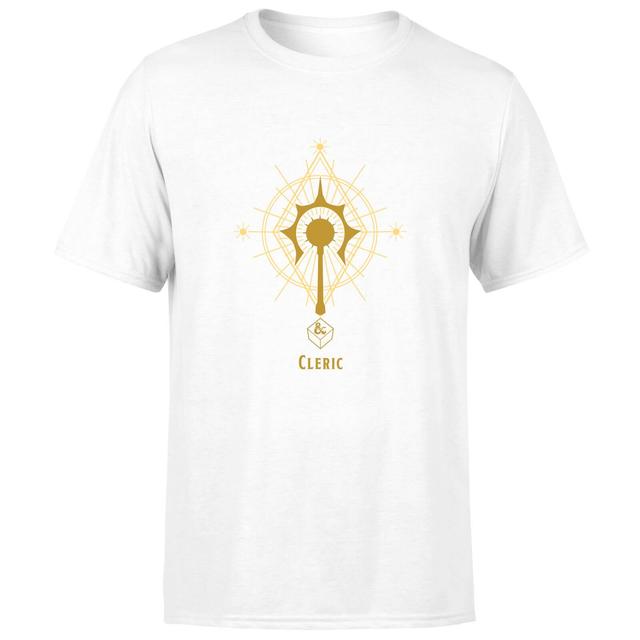 Dungeons & Dragons Cleric Herren T-Shirt - Weiß - S on Productcaster.