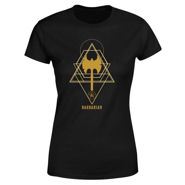 Dungeons & Dragons Barbarian Women's T-Shirt - Black - XL on Productcaster.