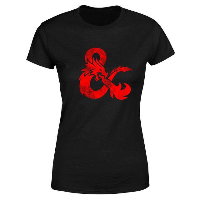 Dungeons & Dragons Ampersand Damen T-Shirt - Schwarz - XXL on Productcaster.