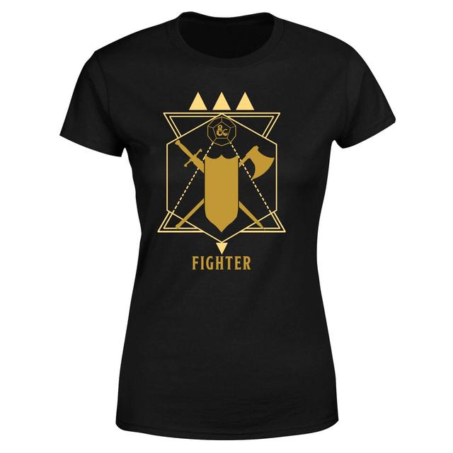 Dungeons & Dragons Fighter Women's T-Shirt - Black - M on Productcaster.