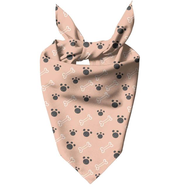 Nude Paw And Bone Pet Bandana - L on Productcaster.