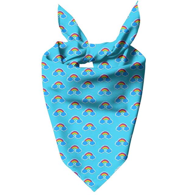 Rainbows Pet Bandana - S on Productcaster.