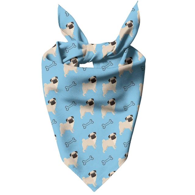 Pugs & Bones Pet Bandana - L on Productcaster.