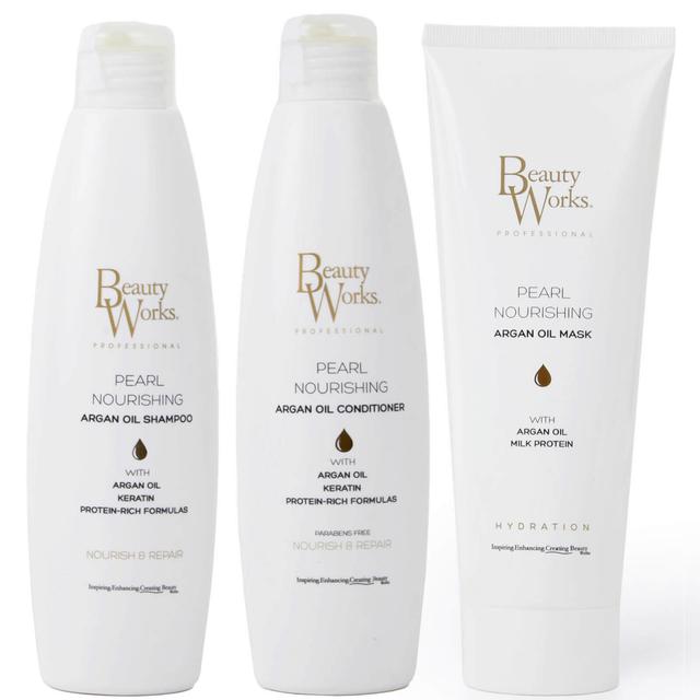 Beauty Works Pearl Nourishing Smoothing Trio on Productcaster.