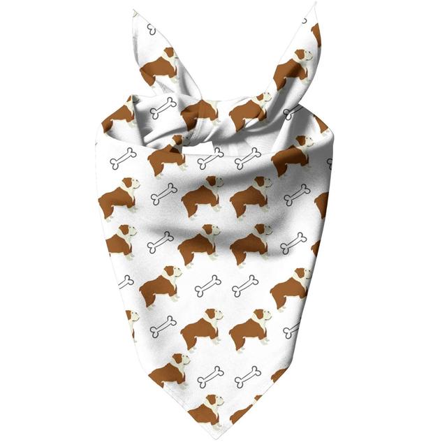 Bull Dog & Bones Pet Bandana - Medium on Productcaster.