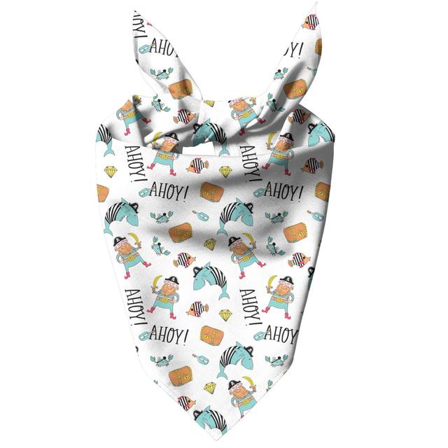 Ahoy There Mateys Pet Bandana - Groß on Productcaster.