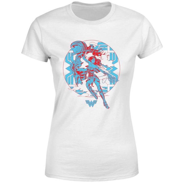 Wonder Woman Amazonian Women's T-Shirt - Wit - M - Wit on Productcaster.