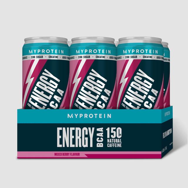 BCAA Energy Drink Energiaital - 6 x 330ml - Kevert erdei gyümölcs on Productcaster.