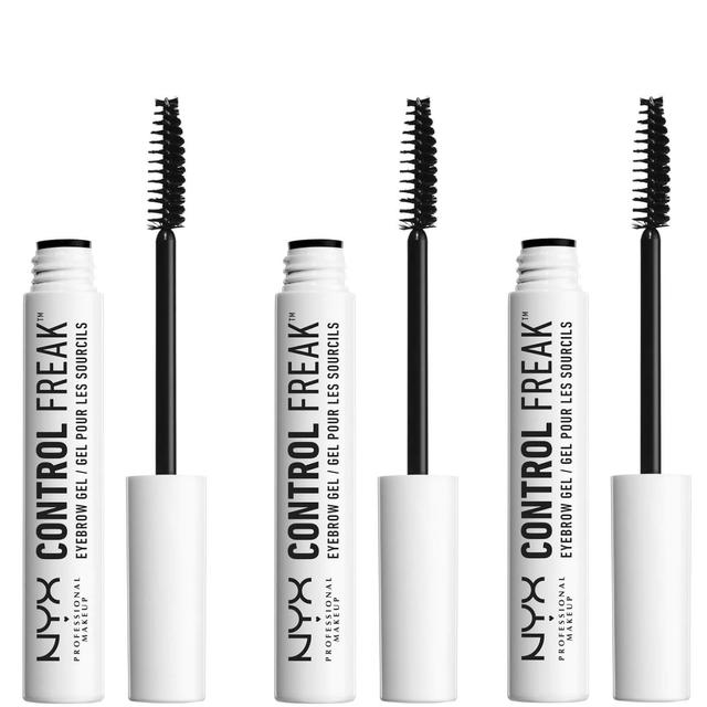 NYX Professional Makeup, Control Freak Clear Eyebrow Gel X 3 on Productcaster.