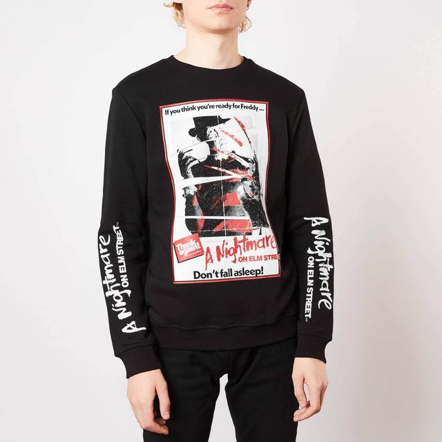 Sudadera de Pesadilla en Elm Street Don't Fall asleep - Negro - XXL on Productcaster.