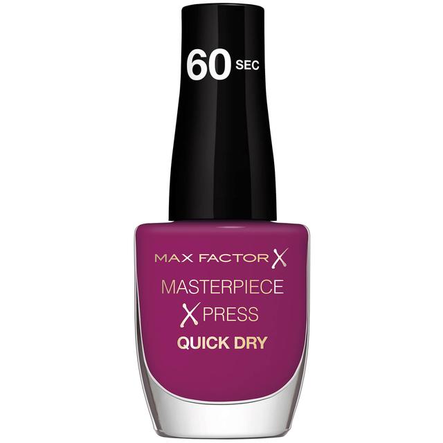 Max Factor Masterpiece X-Press Nail Polish 8ml (Various Shades) - Pretty as Plum 360 on Productcaster.