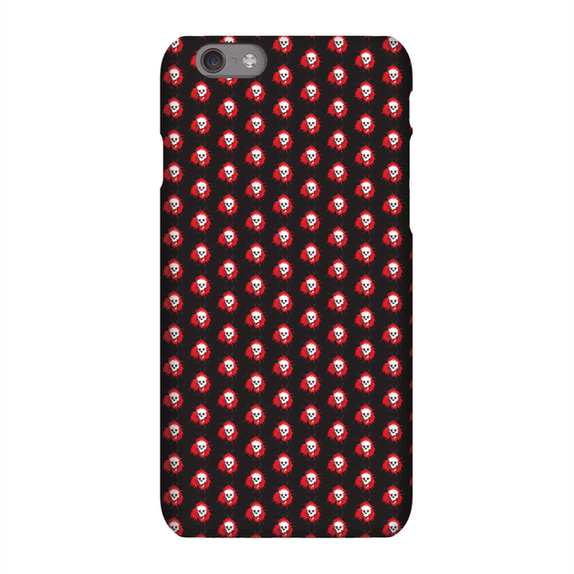 Grimmfest Skull Logo Pattern Phone Case for iPhone and Android - iPhone XR - Snap Case - Matte on Productcaster.