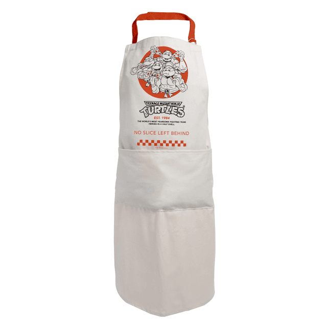 Teenage Mutant Ninja Turtles No Slice Left Behind Apron - Red Straps on Productcaster.