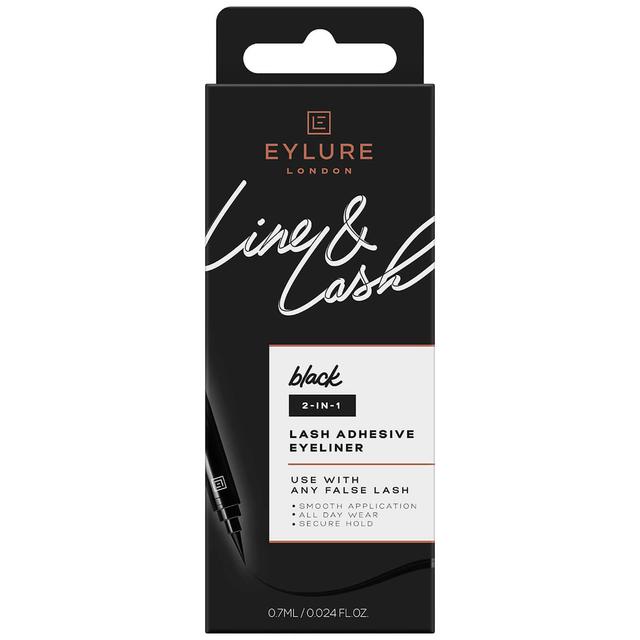 Eylure Line and Lash Glue and Liner Pen - Black on Productcaster.