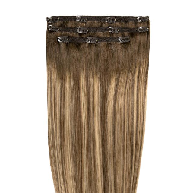 Beauty Works Deluxe Clip-In 18 Inch Hair Extensions (Various Colours) - Mocha Melt on Productcaster.