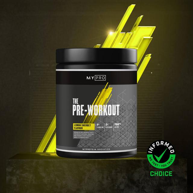 Myprotein THE Pre Workout Pre V3 (CEE) - 30servings - Citrónový sorbet on Productcaster.