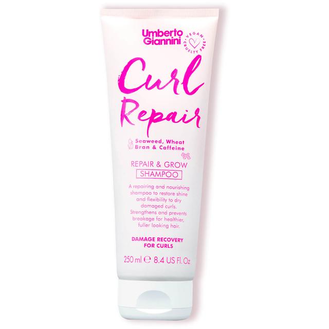 Umberto Giannini Curl Repair and Grow Shampoo 250ml on Productcaster.