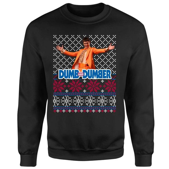 Dumb and Dumber Oh Look Frost! Sweatshirt - Black - XL - Schwarz on Productcaster.