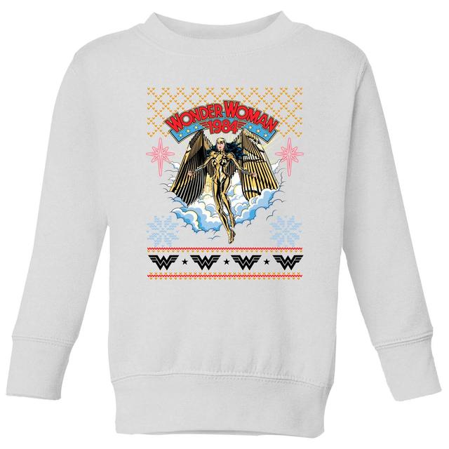 Sudadera para niños Wonder Women 1984 - Blanco - 9-10 años - Blanco on Productcaster.