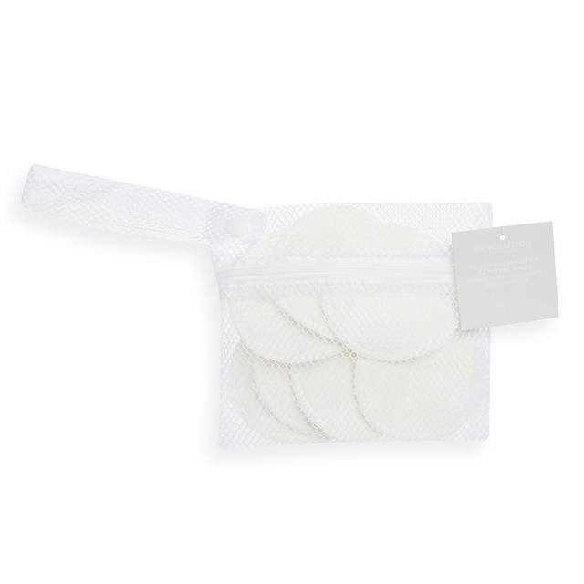 Revolution Beauty White Recycled & Reusable Cleansing Pads (7 Pack) on Productcaster.