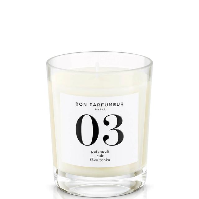 Bon Parfumeur 03 Patchouli Leather Tonka Bean Candle 180g on Productcaster.