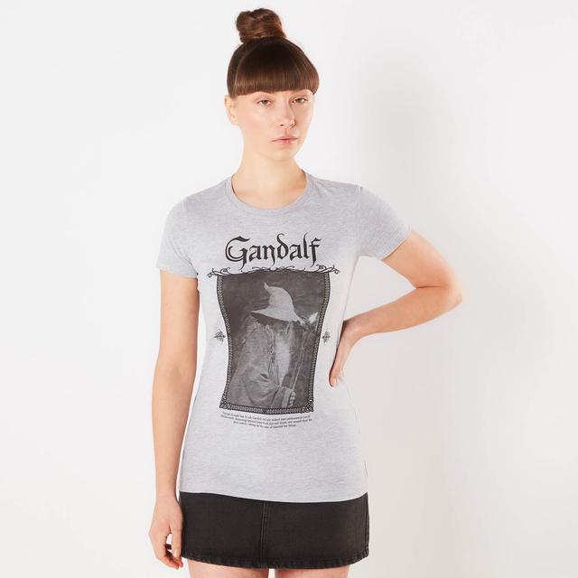 T-Shirt Il Signore degli Anelli Gandalf - Grigio - Donna - 5XL on Productcaster.