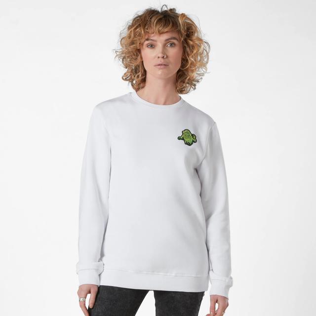 Ghostbusters Slimer Pocket Square Sweatshirt - White - M on Productcaster.