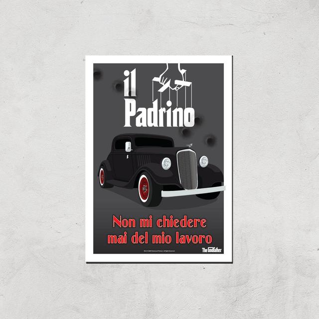 The Godfather Il Padrino Giclee Art Print - A3 - Print Only on Productcaster.