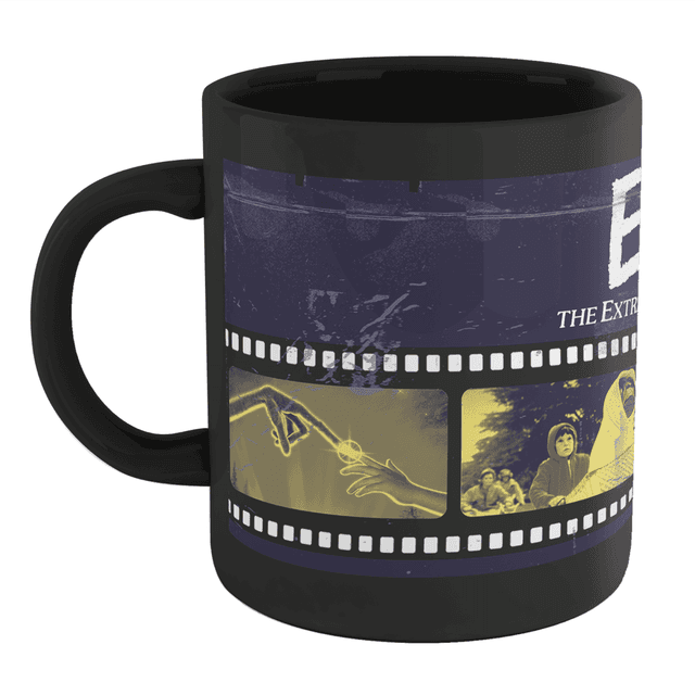 Taza de E.T. el extraterrestre - Negro on Productcaster.