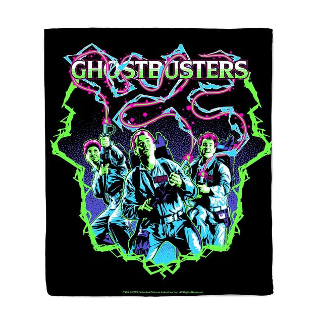 Ghostbusters 80's Neo Fleece Blanket - M on Productcaster.