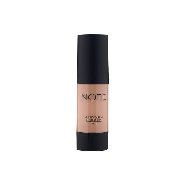 Note Cosmetics Detox and Protect Foundation 35ml (Various Shades) - 111 Warm Beige on Productcaster.