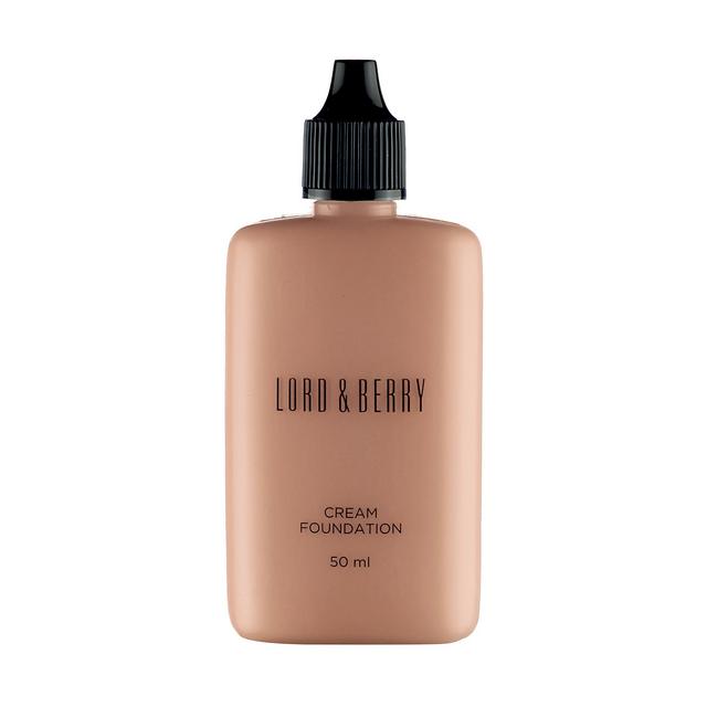 Lord & Berry Cream Foundation 50ml (Various Shades) - Cinnamon on Productcaster.