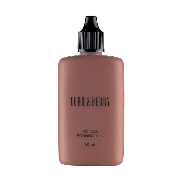 Lord & Berry Cream Foundation 50ml (Various Shades) - Deep Spice on Productcaster.