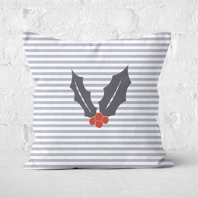 Holly Stripes Square Cushion - 40x40cm - Soft Touch on Productcaster.