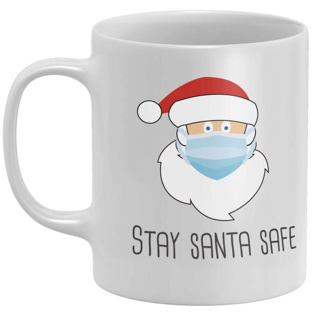 Stay Santa Safe Mug on Productcaster.