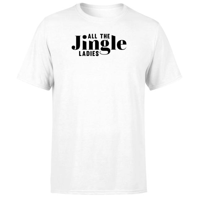 All The Jingle Ladies Men's T-Shirt - White - 5XL - Weiß on Productcaster.