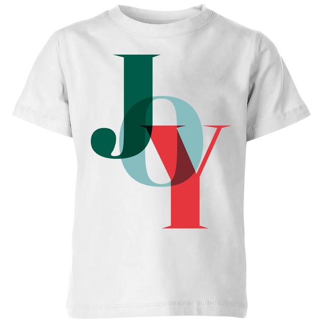 Graphical Joy Kids' T-Shirt - White - 11-12 Jahre - Weiß on Productcaster.