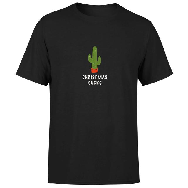 Christmas Sucks Men's T-Shirt - Black - S - Schwarz on Productcaster.